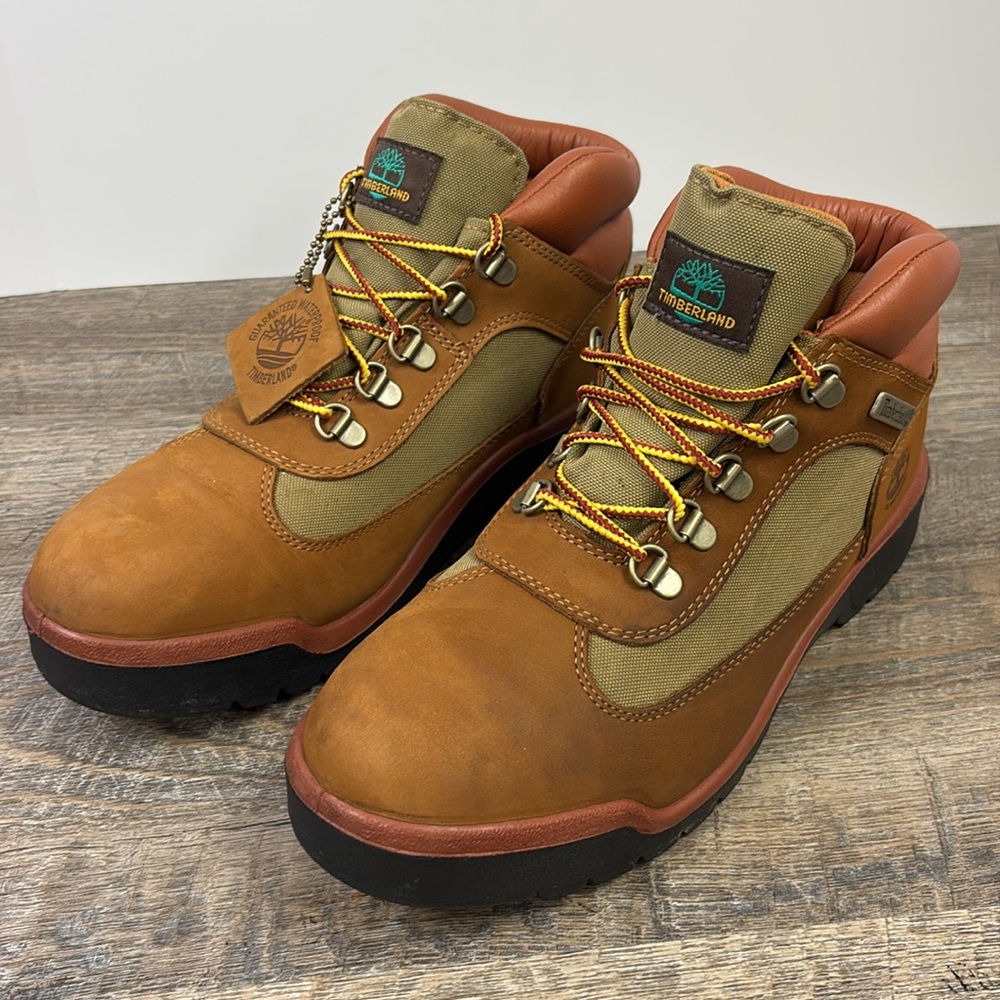 SOLD IN STORE Timberland Men's Waterproof Field Boots Size 9 - Picture 2 of 12